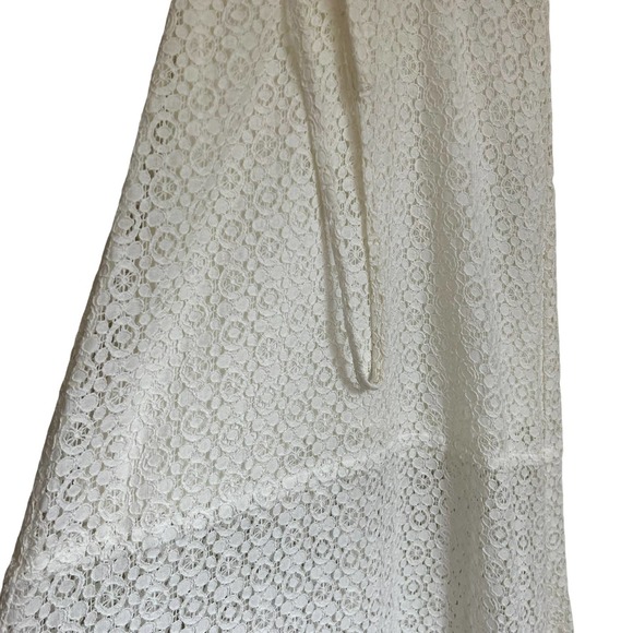 Reformation White Lace Maxi Dress Size 2 - Picture 6 of 13